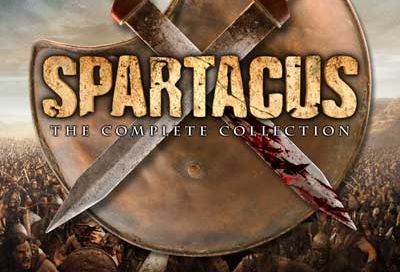 Spartacus DVD cover design
